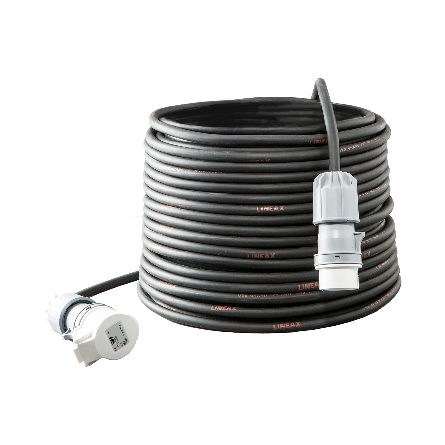 106258 Câble d’extension 25 m H07RN-F 2x4 mm² CEE 32/2/42