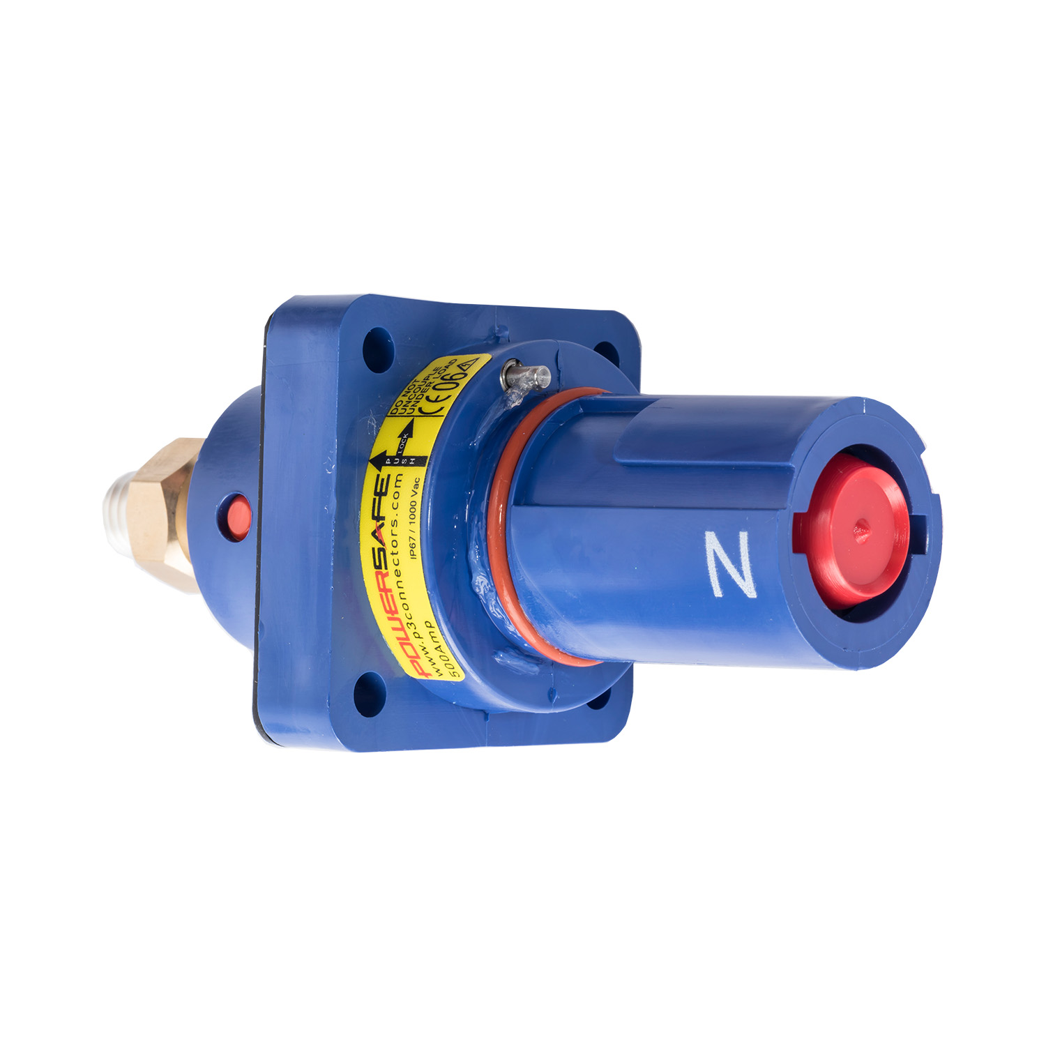 118925 Powersafe Panneau Drain 500A N bleu T5 écrous M12