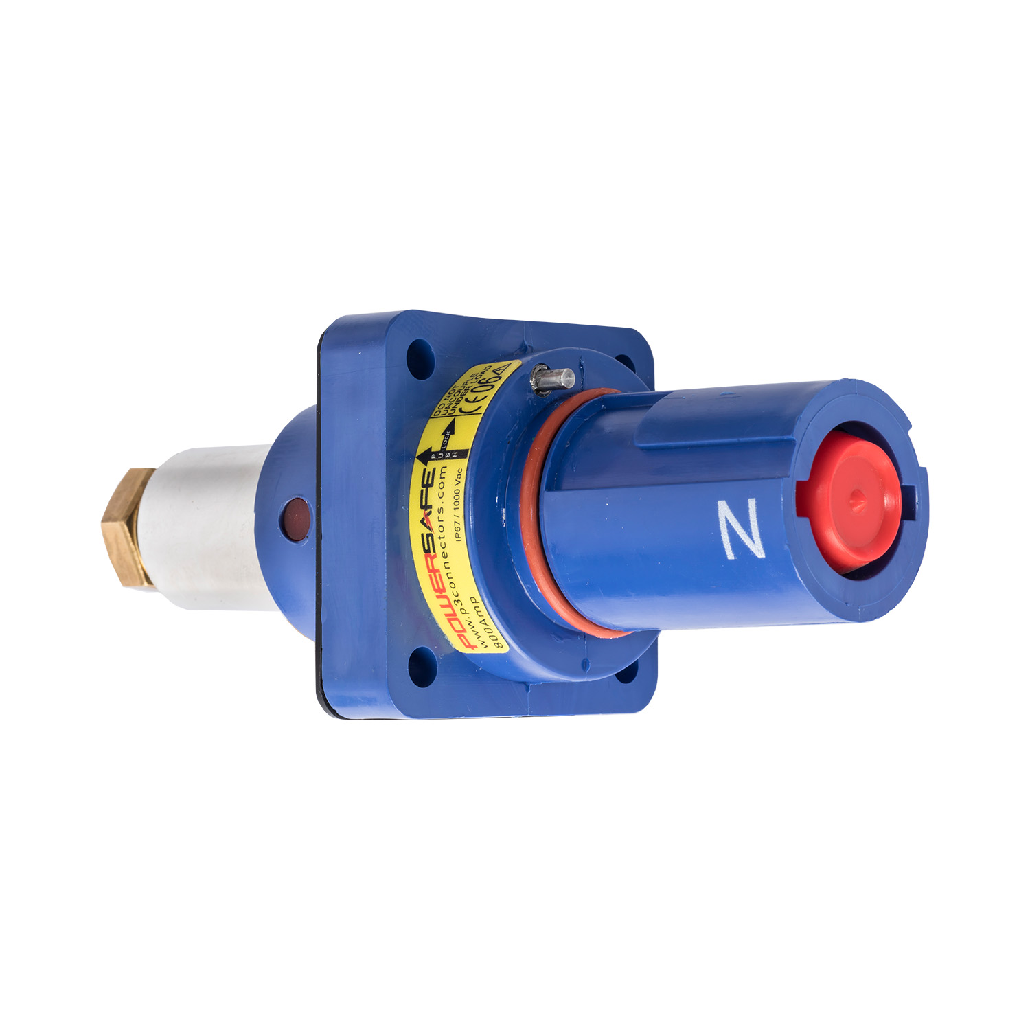 113194 Powersafe Panneau Drain 800A N bleu T8 boulon M12