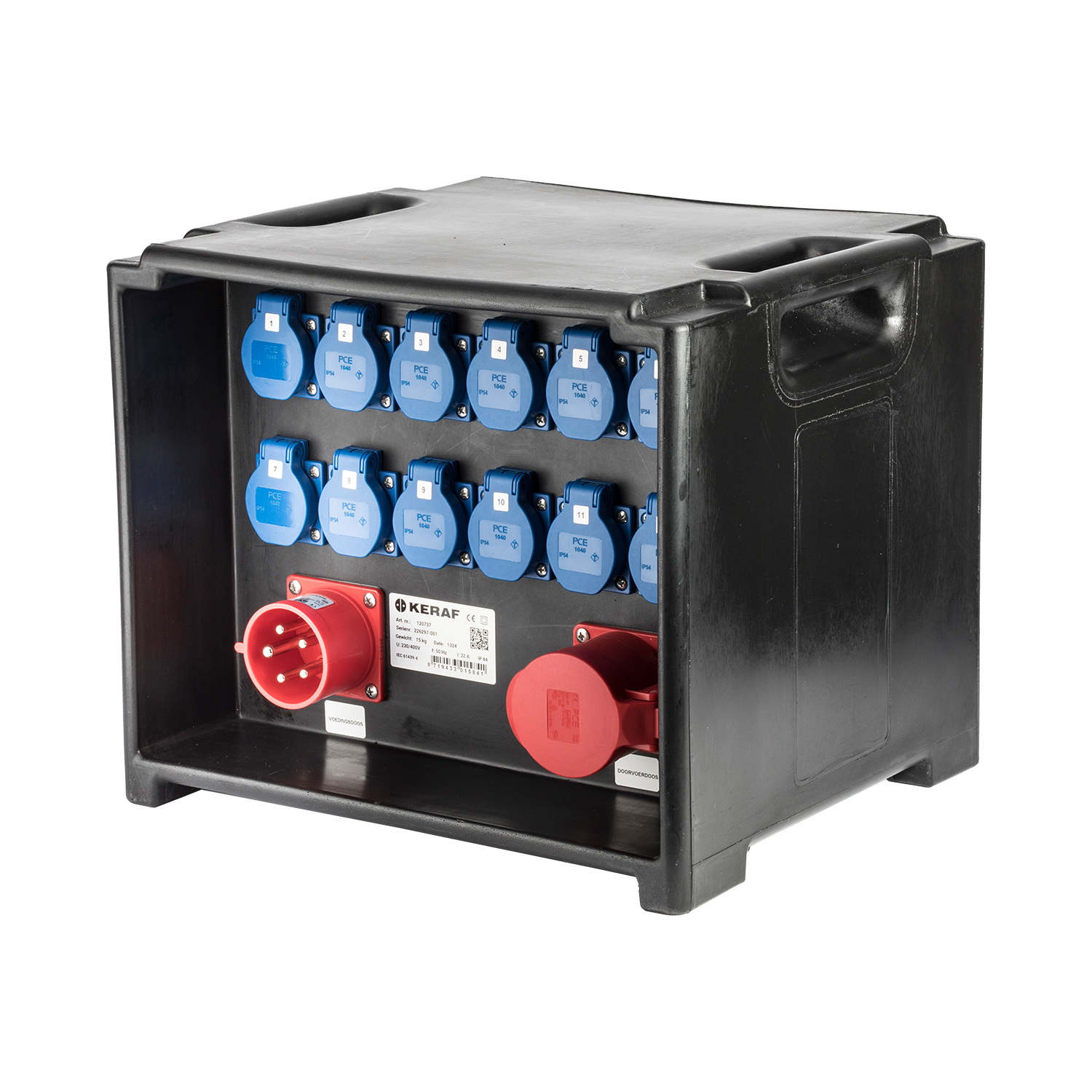 127650 SVE3 32/5+doorlus uit: 12x mono auto-diff
aut 6x16/2 1x auto-diff 4p40A 0,03A