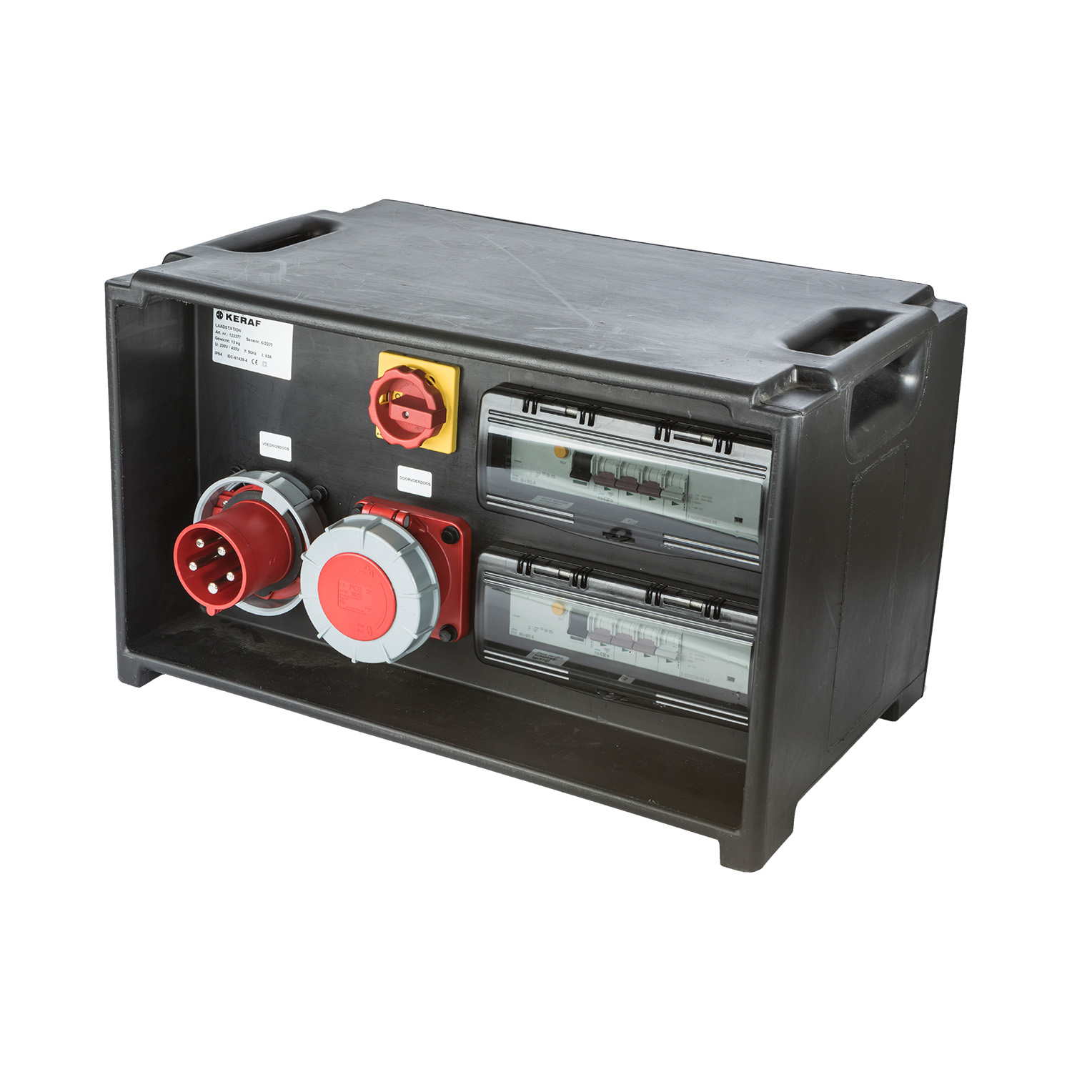 120742 SVE4 63/5+doorlus uit: 2x32/5 9x mono
aut 2x32/4 9x16/2 1xdiff 63A 0,3A HS 63A