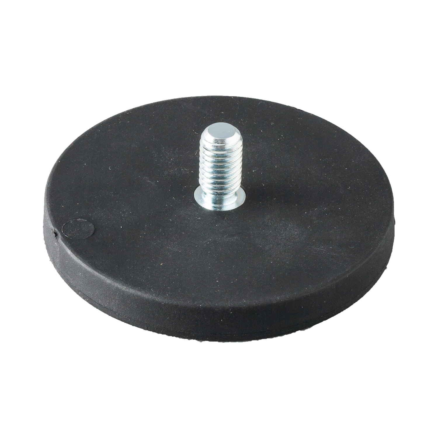 118533 Neodymium magneet rubber bekleed M8-M10 18 kg inclusief verloopnippel M8-M10